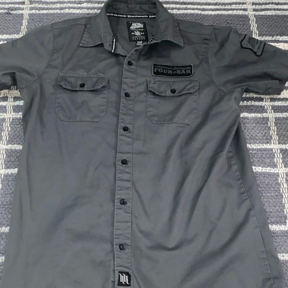 Mens small/S Hart and Huntington short sleeve button up shirt, men’s top - Picture 1 of 9